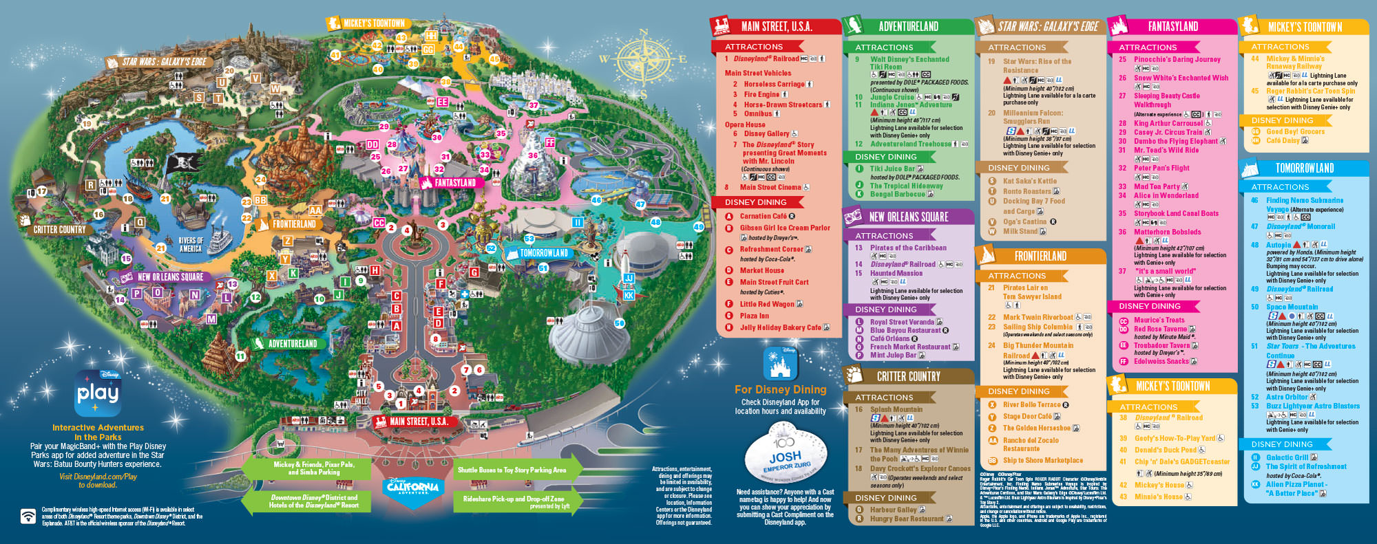 Plans Disneyland Resort En Californie Hello Los Angeles Plans Disneyland Resort En Californie Hello Los Angeles